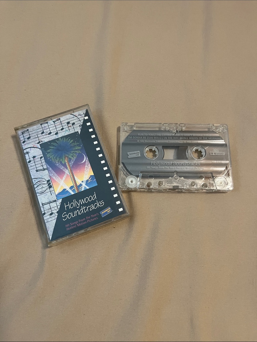 Hollywood Soundtracks Cassette Tape - Clear/Gray